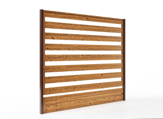 Hornval Plotový panel s lamelami 150 x 200 cm Multigloss